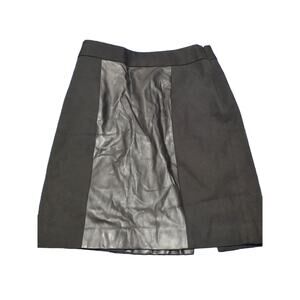 NWT Banana republic faux‎ leather Skirt 2 Bikercore Vegan